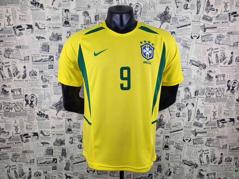 Camisa Seleção brasileira 2002 – Masculino - Versão Retro